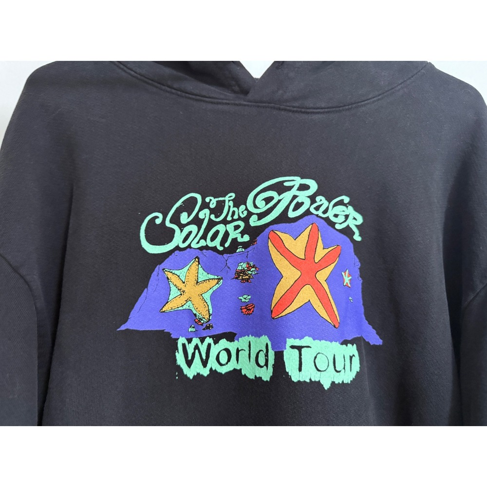 Lorde The Solar Power World Tour Hoodie Size Large Thick Heavy Sweatshirt